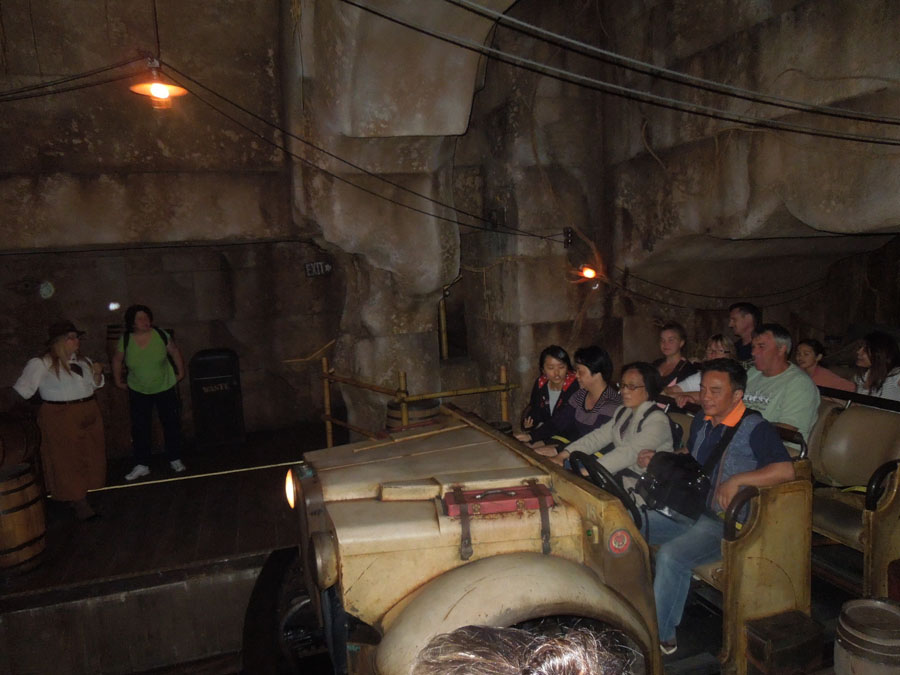 Disneyland Indiana Jones Ride